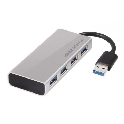 USB 3.0 šakotuvas 4 lizdai Power Ad